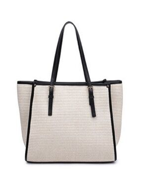 Brixley Tote Bag with Black Trim